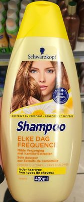 Shampoo fréquence