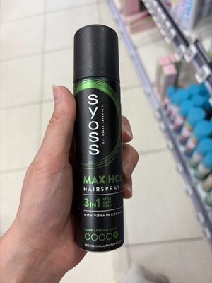 Syoss Styling hairspray max hold