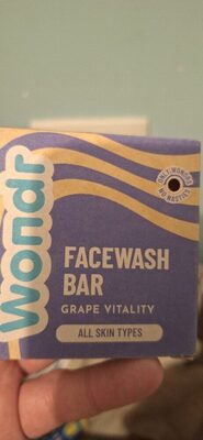 Facewash bar grape vitality