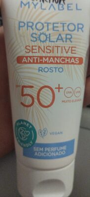 Protetor Solar Sensitive Anti-Manchas Rosto 50+
