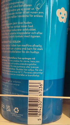 Sunscreen mousse SPF 30