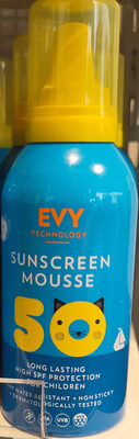 Sunscreen mousse SPF 50