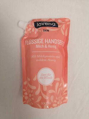 lovena Skin Flüssige Handseife Milch & Honig