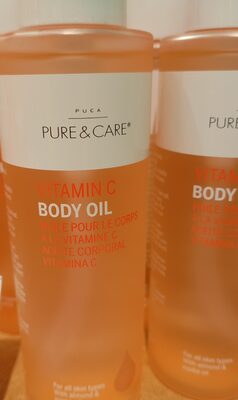 Huile pour le corps à la vitamine C
