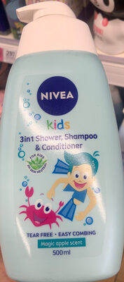 3in1 Shower, Shampoo & Comditioner