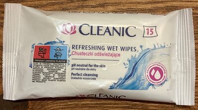 Refreshing wet wipes