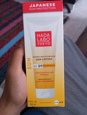 Hada Labo Tokyo Super Moisturizer Sun Lotion SPF50