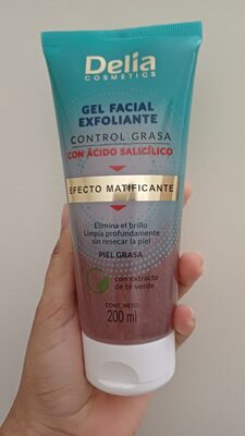 gel facial exfoliante