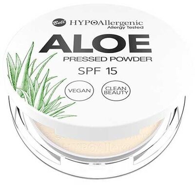 Aloe pressed powder