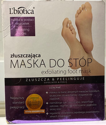 exfoliating foot mask