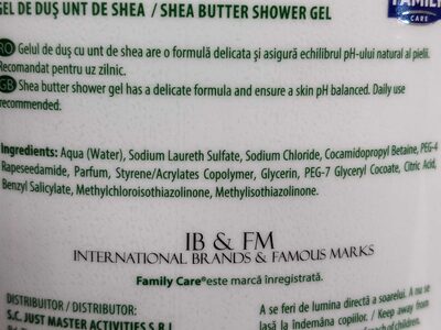 Gel douche