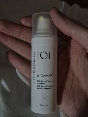 A-Game¹⁰  0,1% retinal sérum firm+even