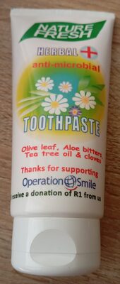 Herbal anti-microbial toothpaste