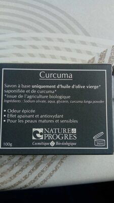 Savon curcuma