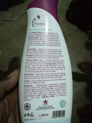 Precious perfect  radiance white