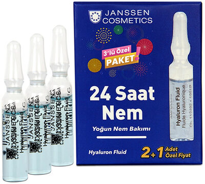 Janssen Cosmetics Yüksek Nem Sağlamaya Yardımcı Ampul 3'lü
