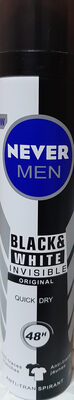 never man black & white invisible original