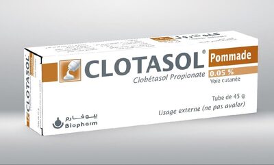 Clotasol pommade 0.05% (clobétasol propionate)