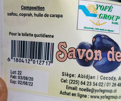 savon de safou