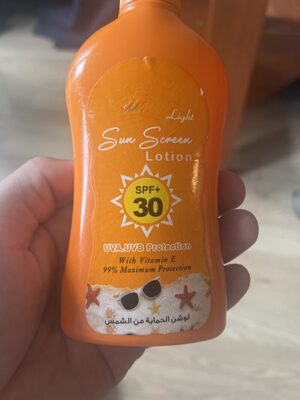 Sun lotion