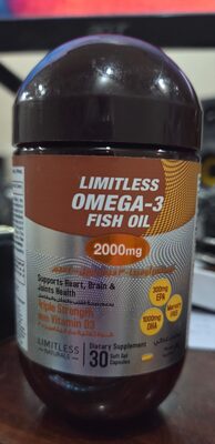 Limitless fish oil Omega 3