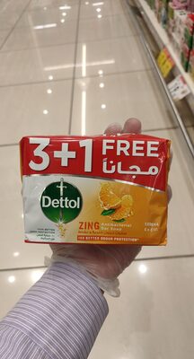 Dettol antibacterial soap zing