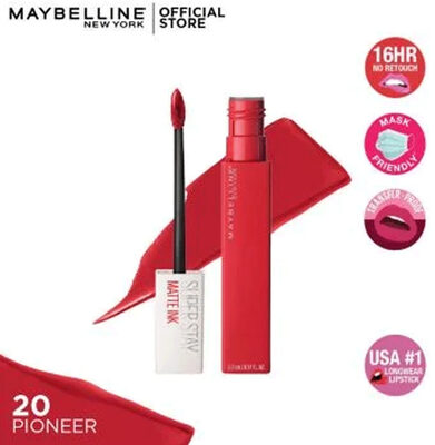 Maybelline New York Super Stay Matte Ink Liquid Lipstick - 20 Pioneer