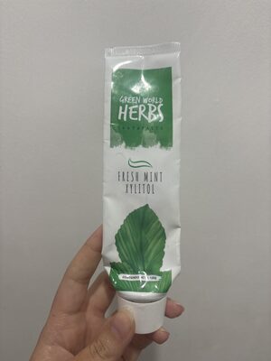 Green World herbs toothpaste