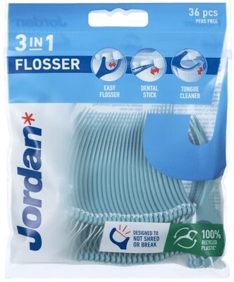 Jordan Flosser Flosser 3-In-1 36stk
