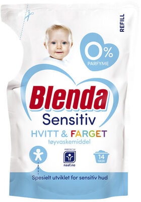 Blenda Sensitive Flytende 490ml Refill