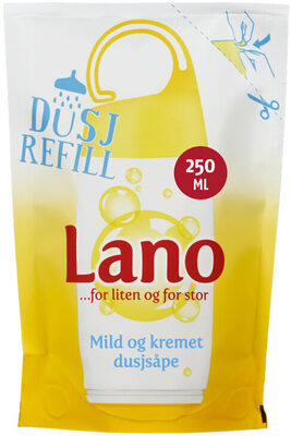 Lano Dusjsåpe 250ml Refill