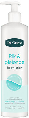 Dr Greve Rik & Pleiende Body Lotion 400ml