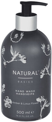 Natur Basic Handwash Amber & Lotus 500ml