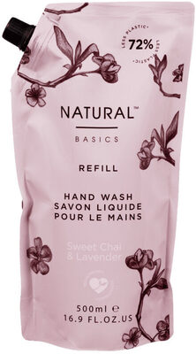 Natural Basic Handwash Sweet Chai&Lavender Refill