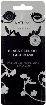Natural Basic Face Mask Black Peel Off