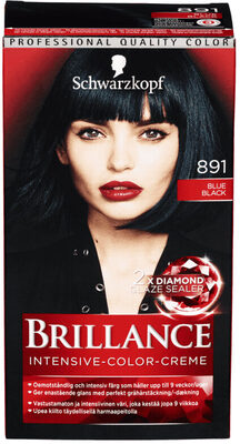 Brillance Hårfarge 891 Blue Black