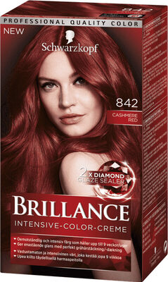 Brillance Hårfarge 842 Cashmere Red