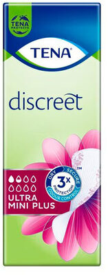 Tena Lady Discreet Ultra Mini Plus Inlegkruisjes