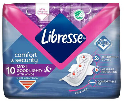 Libresse Goodnight Maxi Wing Bind 10stk