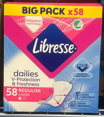 Libresse Dailies Normal Inlegkruisjes