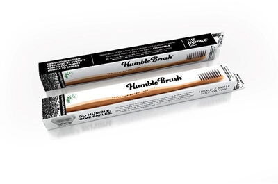 Humble Brush Soft Yetişkin Diş Fırçası Kömür (Charcoal Fırça Kılları)
