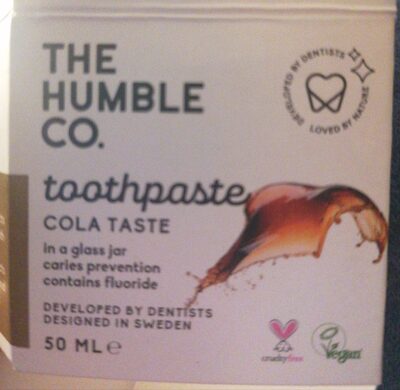 Dentifrice goût cola