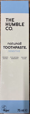 natural TOOTHPASTE. SENSITIVE