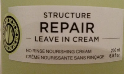 Structure Repair - Leave in Cream -