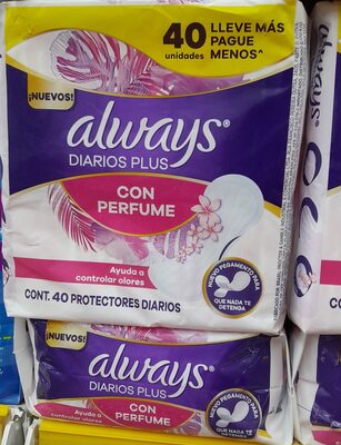 Diarios plus con perfume