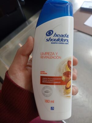 Head & shoulders limpieza y renovación 180ml