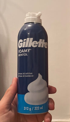 Gillette foamy mentol