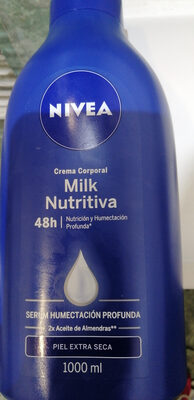crema corporal milk nutritiva nivel