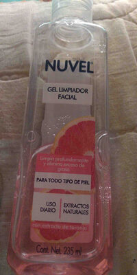Gel limpiador facial