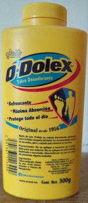 Talco desodorante